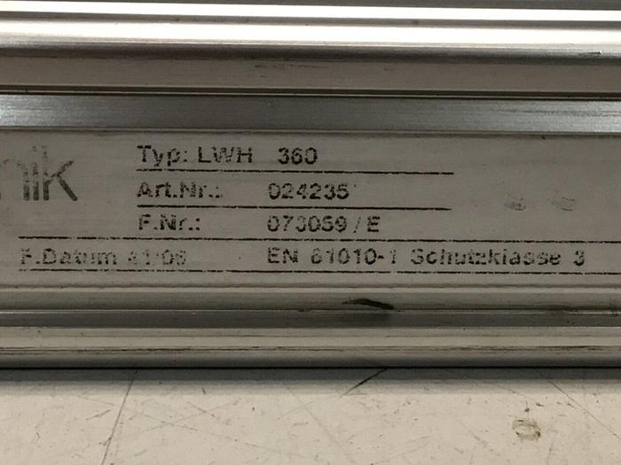 Used NOVOTECHNIK Transducer LWH360 Used