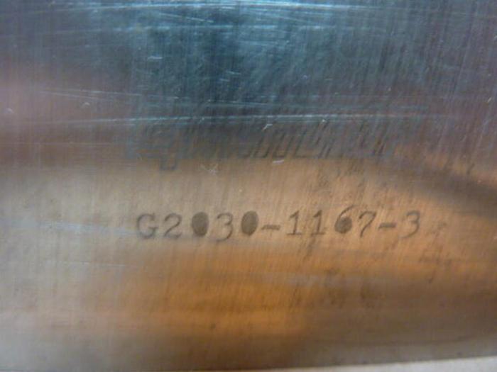 Used GRANUTUF Granulator Blade / Knife G2030-1167-3 #34114