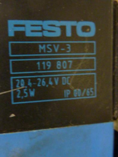 Used FESTO Control Block / Valve Terminal IFB8-02 #52863