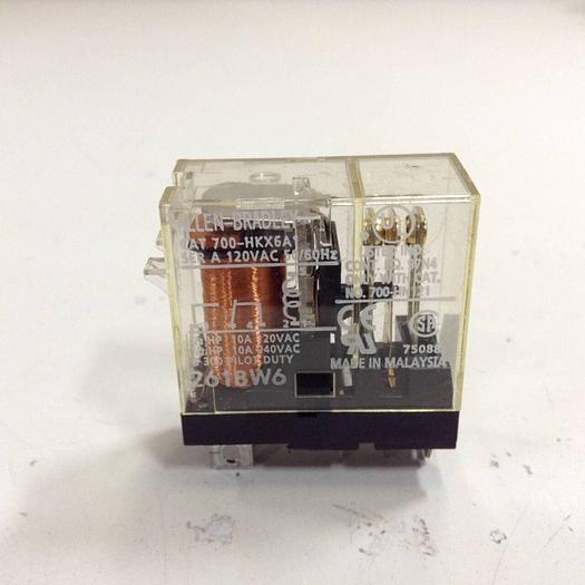 Used ALLEN BRADLEY Relay 700-HKX6A1 SER A #76288