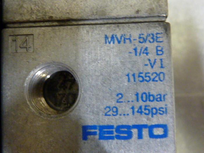 Used FESTO Control Block / Valve Terminal IFB8-02 #52682