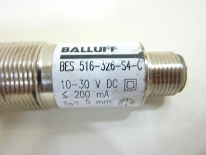 Used BALLUFF Inductive Sensor BES 516-326-S4-C #45372