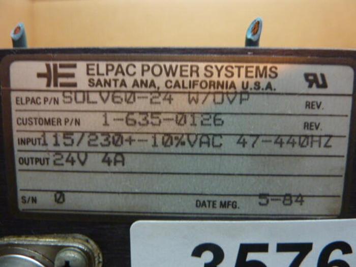 Used ELPAC Power Supply SOLV60-24 #35761