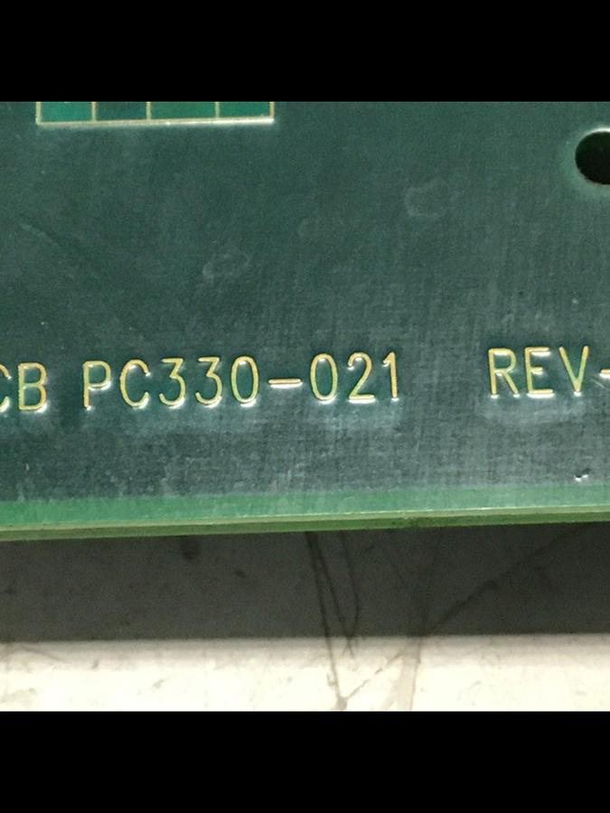 Used VAN DORN Temperature Circuit Board PC330-021 330-021 USED