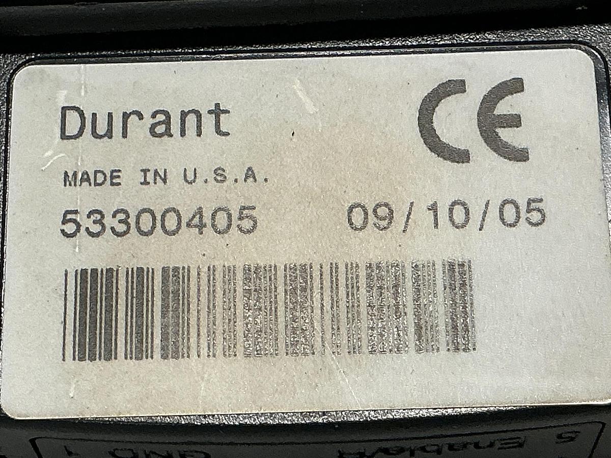Used DURANT 53300405