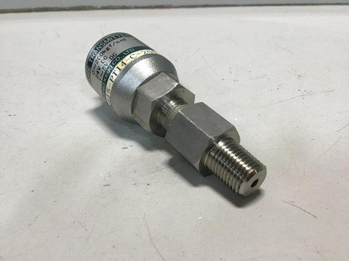 Used NAGANO Pressure Transmitter KH15-PT14-C-200-0.25 #126522