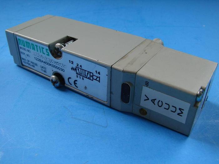 Used NUMATICS Solenoid Valve 122BA400K000030 #80536