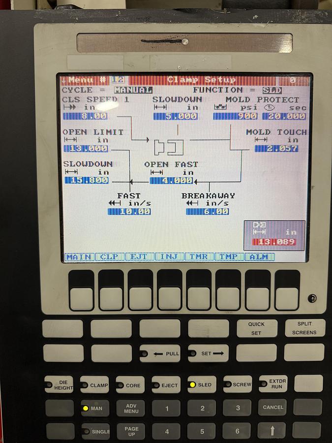 Used FERROMATIK MILACRON 310 Ton Injection Molding Machine MT310/WP-36.0 USED