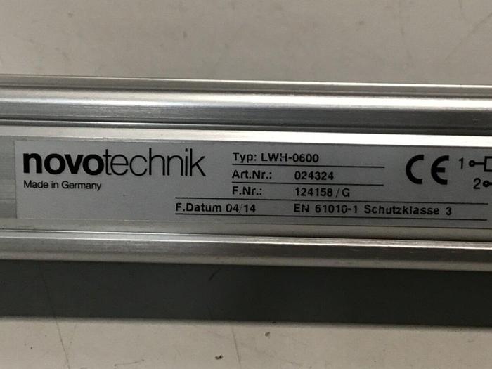 Used NOVOTECHNIK Linear Transducer LWH0600 USED