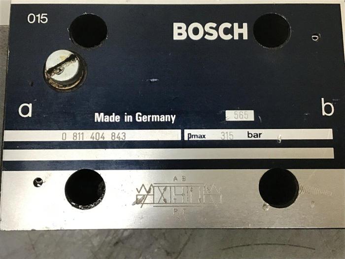 Used BOSCH Valve 0 811 404 843 Used