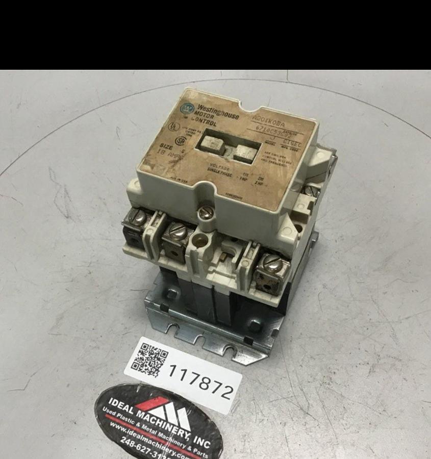 Used WESTINGHOUSE Contactor A201K0BA USED