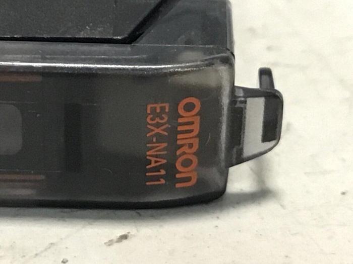 Used OMRON Photoelectric Sensor E3X-NA11 #128476