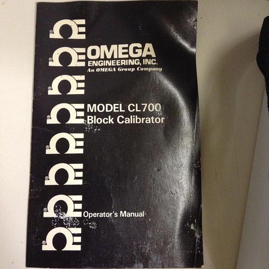 Used OMEGA Block Calibrator CL-700 Used