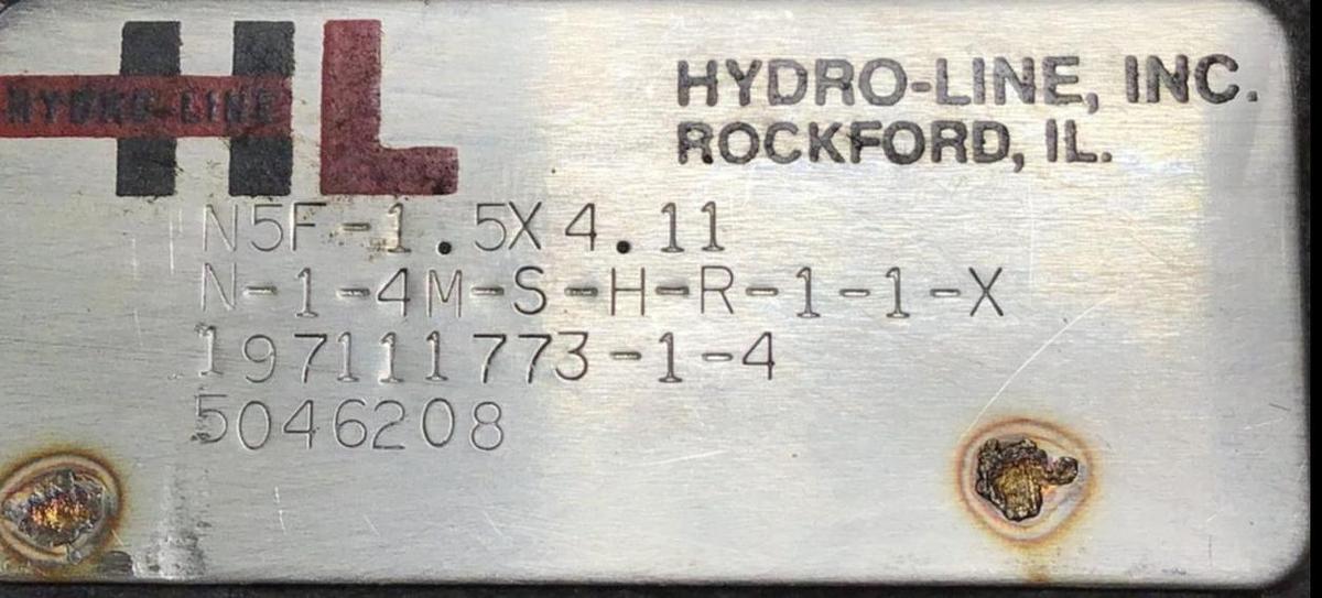 Used HYDRO LINE Knockout Cylinder N5F-1.5X4.11 USED