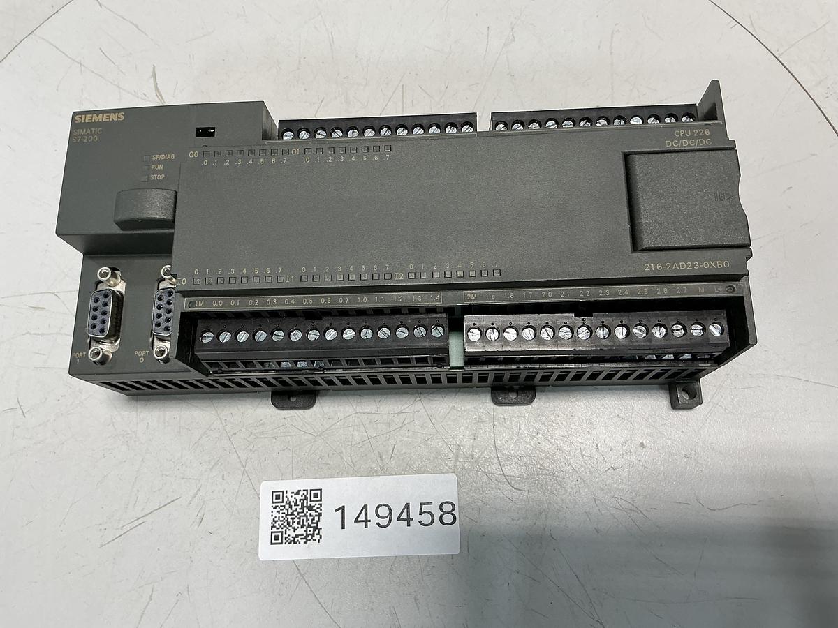 Used SIEMENS CPU 226 DC/DC/DC