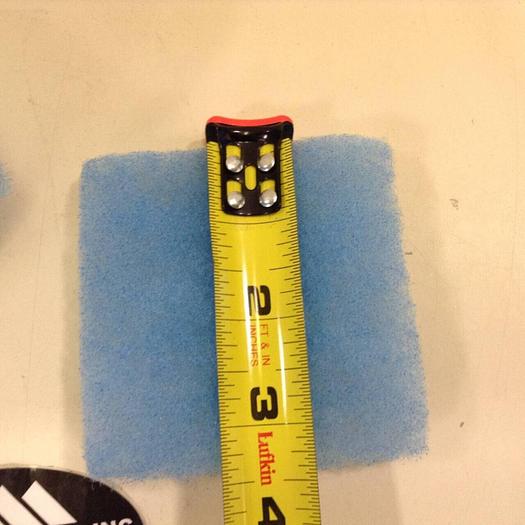 HAMMOND Replacement Fan Filters PFF1000 #73398