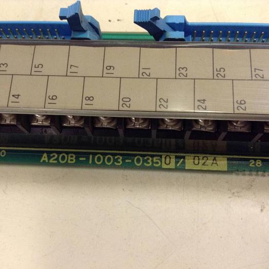 Used FANUC Circuit Board A20B-1003-0350/02A #77613