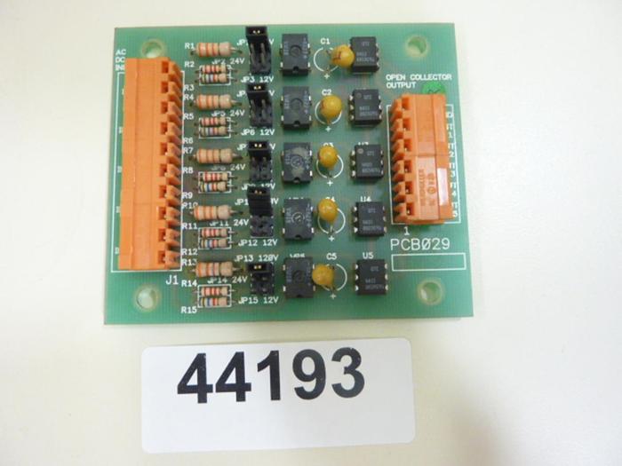 Used VAN DORN Circuit Board PCB029 #44193