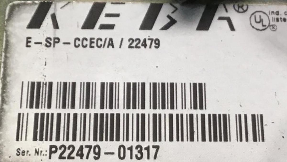 Used KEBA Operator Panel E-SP-CCEC/A/22479 USED