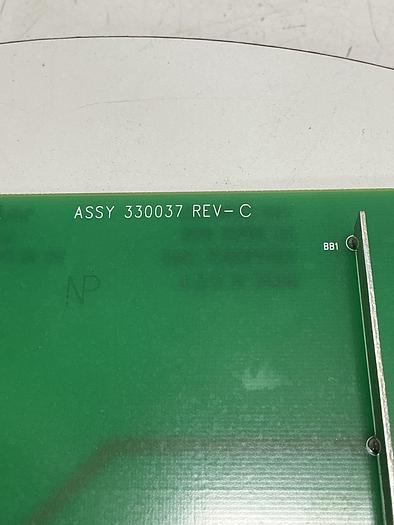 Used VAN DORN ASSY 330037 REV-C