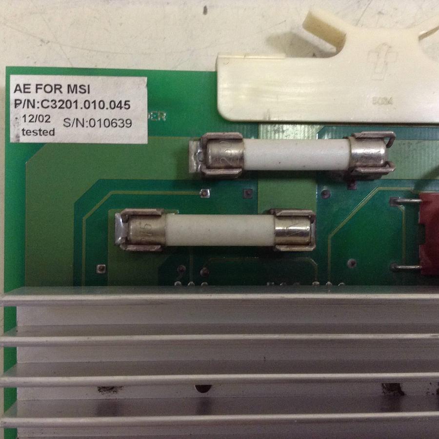 Used AMERICAN MSI Control Board C3201.010.045 Used