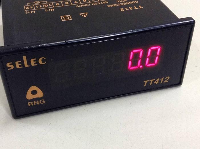 Used SELEC Totaliser Timer TT412 #86289