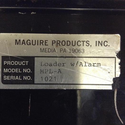 Used MAGUIRE Loader Control Box w/ Alarm MPL-A #69726