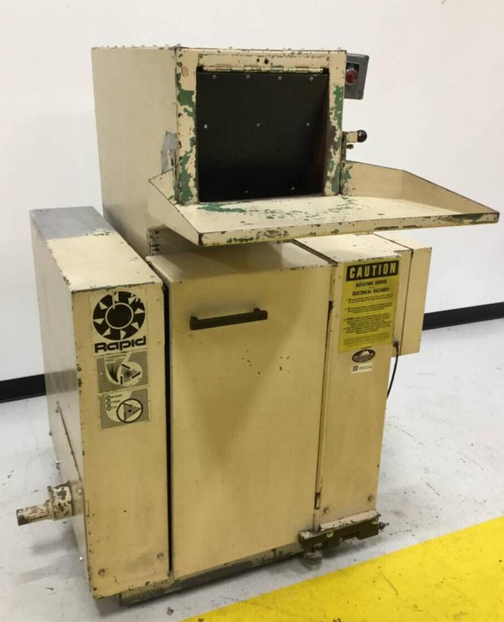 Used RAPID 15 HP Grinder / Granulator, 1012-K, Used