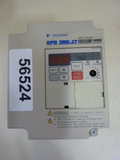 Used YASKAWA Drive CIMR-J7AM40P4 #56524