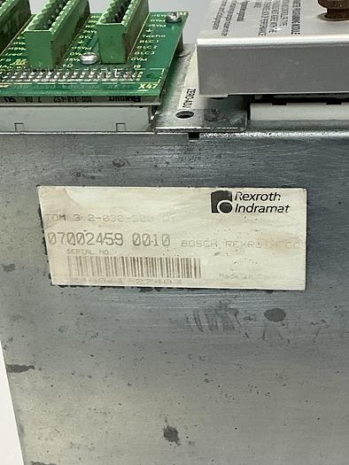 Used INDRAMAT TDM 3.2-030-300-W1