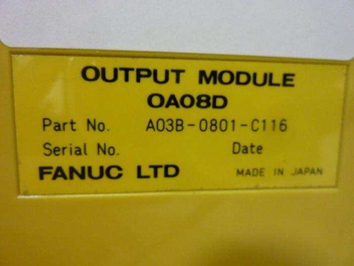 Used FANUC Output Module A03B-0801-C116 #51382