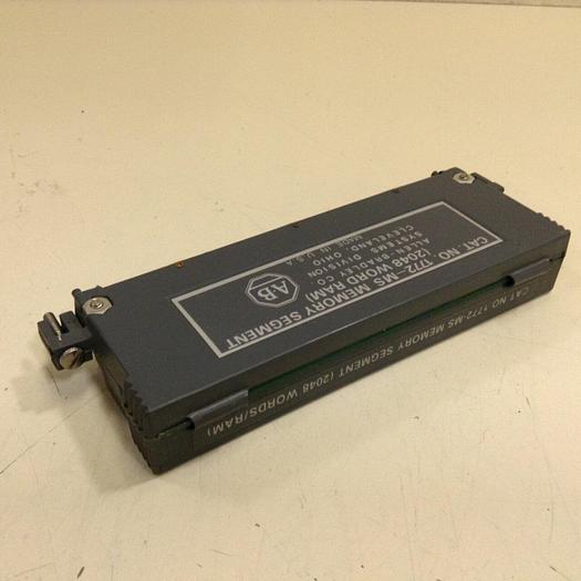 Used ALLEN BRADLEY Memory Segment 1772-MS #78813