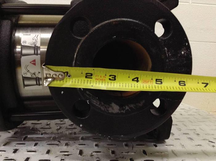 Used GRUNDFOS 3.00 kW / 4 HP Pump w/ Motor CR15-02 A-F-A-V-HQQV Used