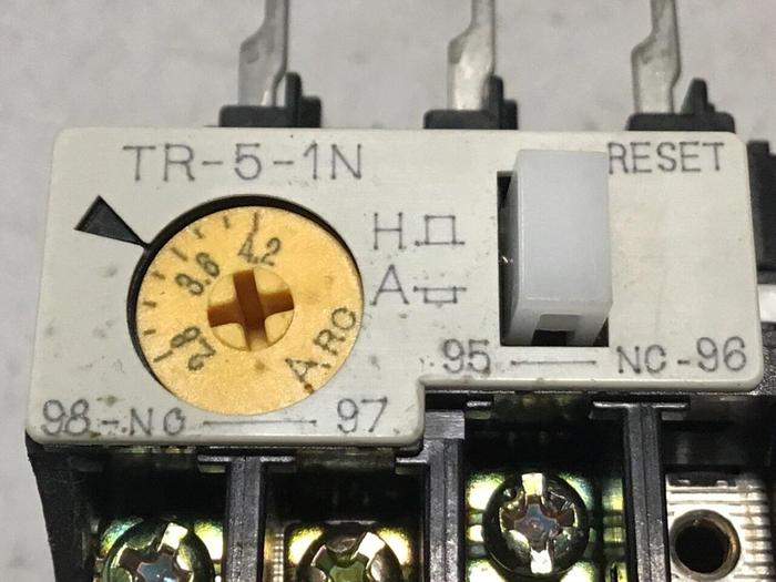 Used FUJI ELECTRIC Thermal Overlay Relay TR-5-1N #119162
