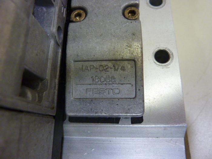 Used FESTO Control Block / Valve Terminal IFB8-02 #52701