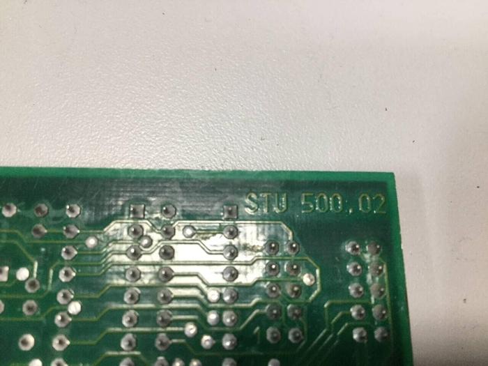 Used BACHMANN ELECTRONIC Circuit Board STU500.02 Used