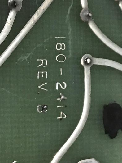 Used SCI Circuit Board 080-2414 REV F #118248