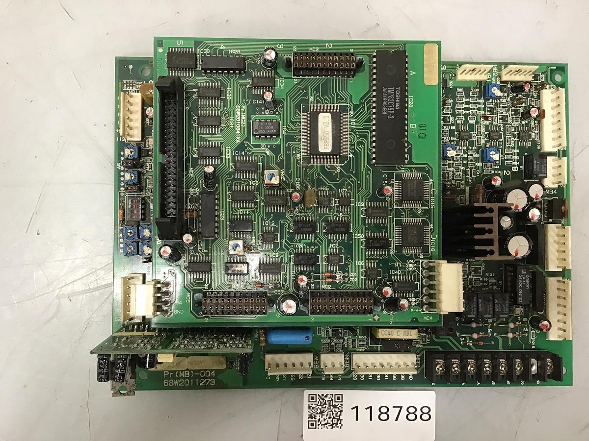 Used YASKAWA 68W2011273 CIRCUIT BOARD USED #118788