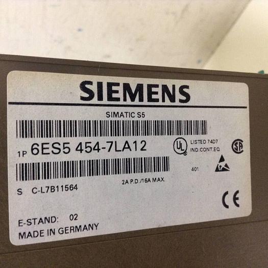 Used SIEMENS Digital Output Module 6ES5 454-7LA12 #77074