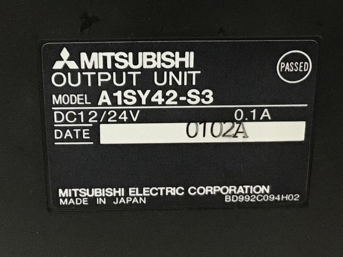 Used MITSUBISHI Output Module A1SY42-S3 #132772