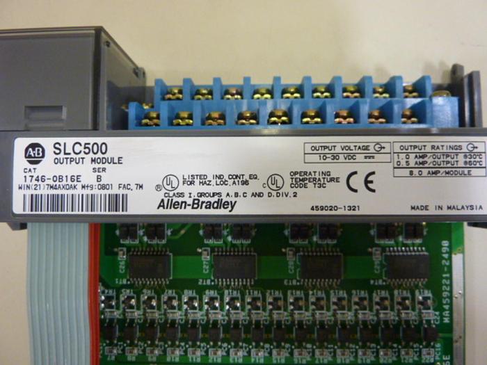 Used ALLEN BRADLEY Output Module 1746-OB16E SER B #59538