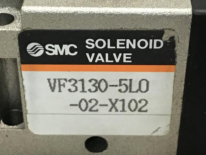 Used SMC Solenoid Valve VF3130-5L0-02-X102 #114508