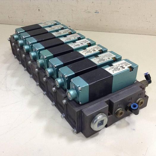 Used NUMATICS Control Block w/ Valves 082SA415M #80017
