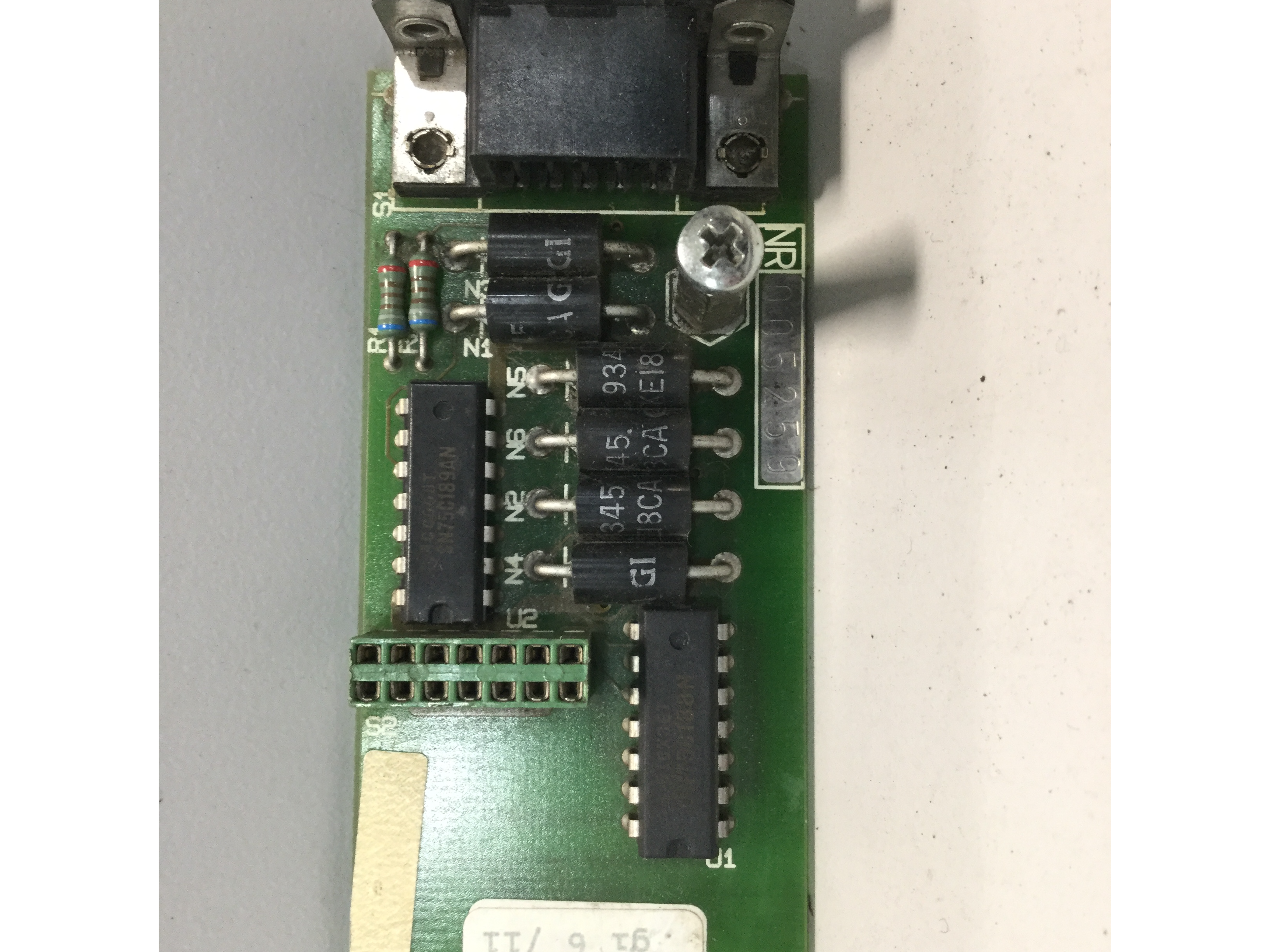 Used KEBA Circuit Board E-HSI-RS232 D1714C USED