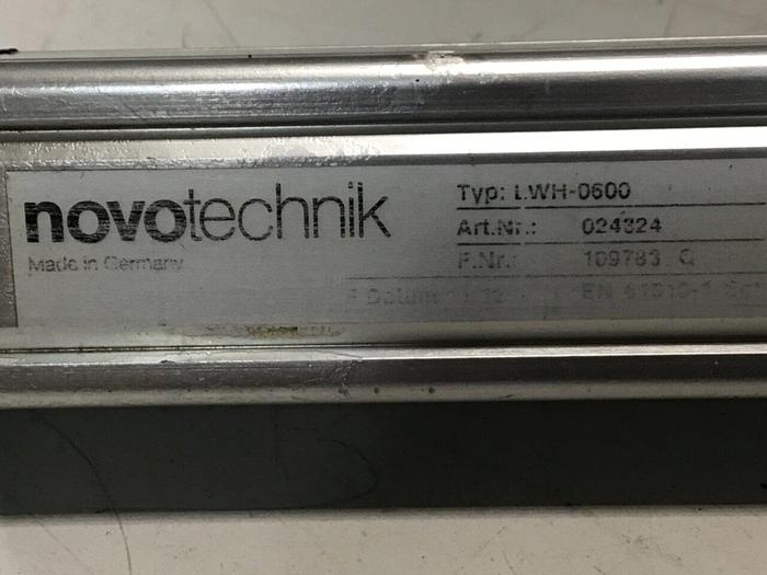Used NOVOTECHNIK Linear Transducer LWH0600 Used