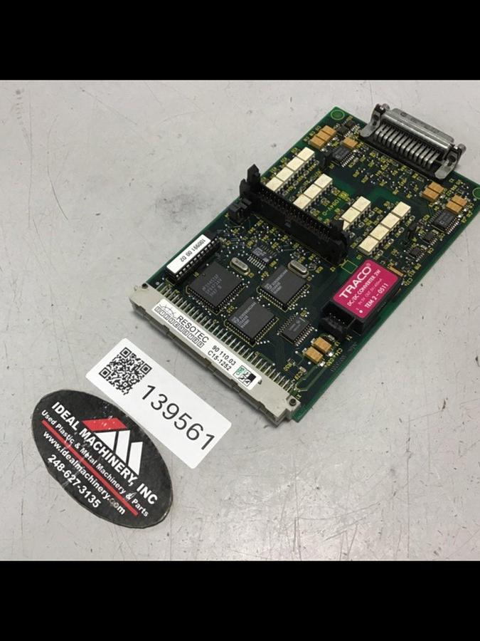Used RESOTEC Circuit Board 90110.03 Used