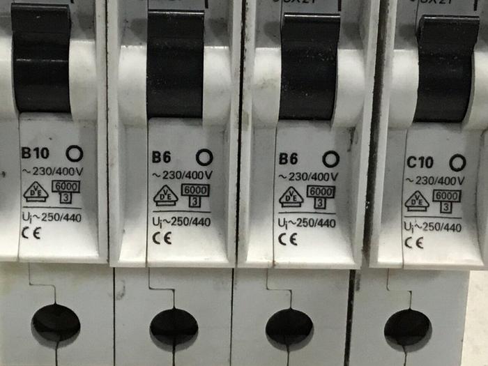 Used SIEMENS Circuit Breaker 5SX2B10 B6 C10 #122584