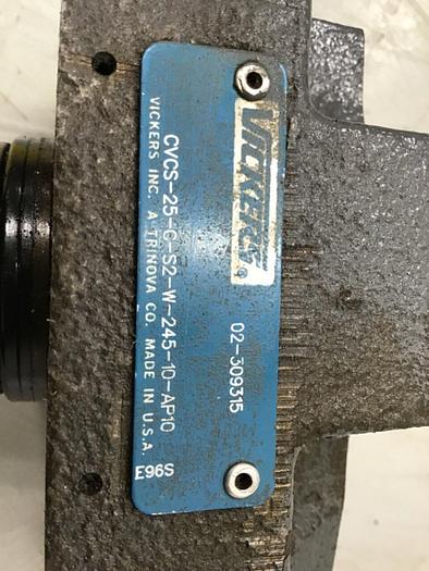 Used VICKERS Valve CVCS25CS2W24510AP10 #141828