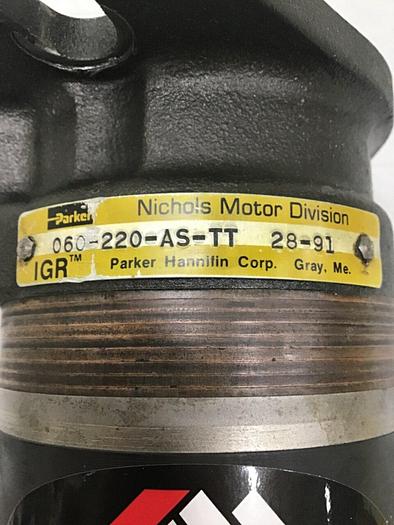 Used PARKER Die Height Adjustment Hydraulic Motor 060-220-AS-TT #125049