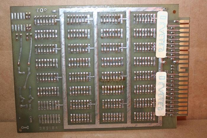 Used DEVLIEG Circuit Board 9D1252A #20706